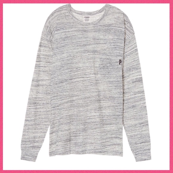 T-shirt à Poches Victoria's Secret Campus Dukes - Rose Bling - Neuf Avec Étiquette - Taille Multiples